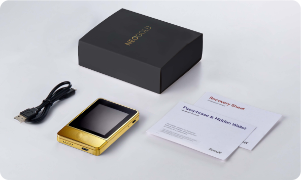 Fluxtokenis NeoGold what's in the box